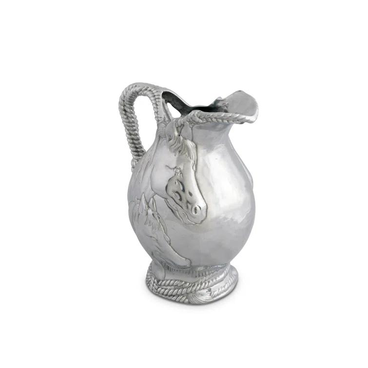 Arthur Court Designs Equestrian Horse and Rope Pitcher