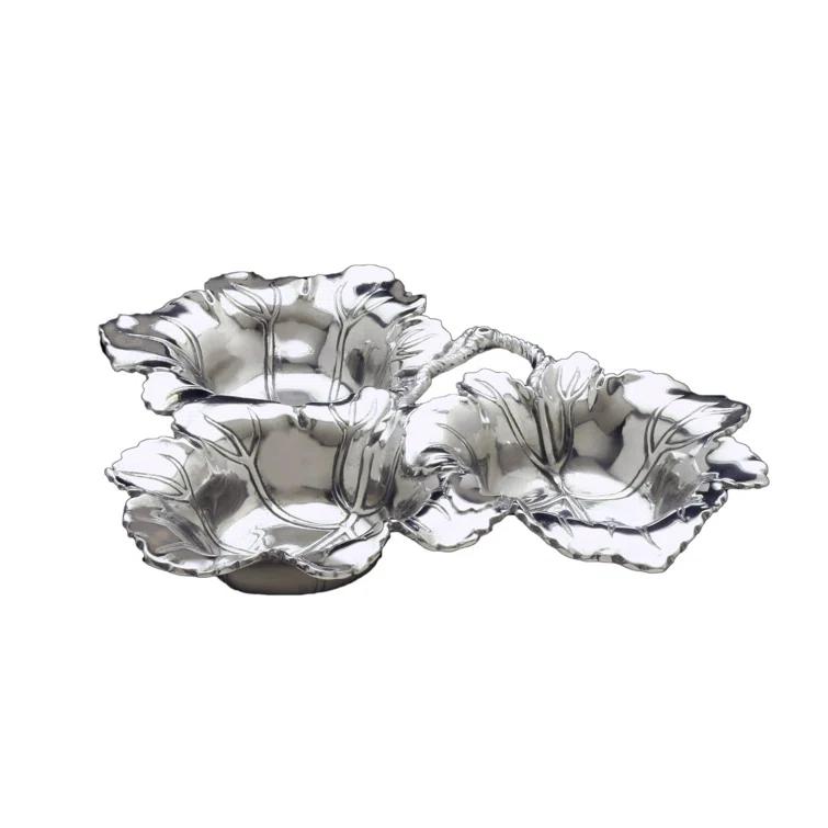 Arthur Court Designs Safari Aluminum Fruit Bowl