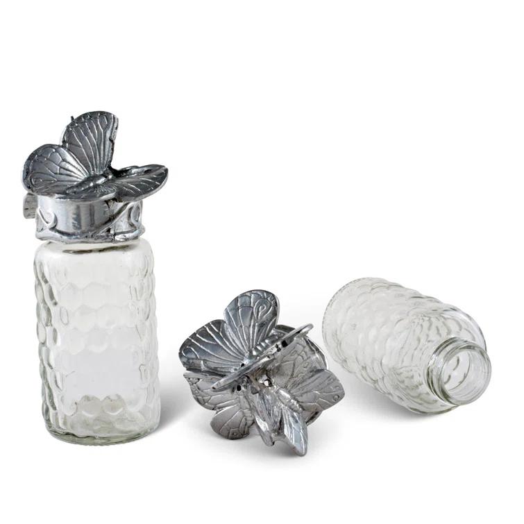Arthur Court Designs Arthur Court Designs Butterfly 2 Piece Salt and Pepper Set