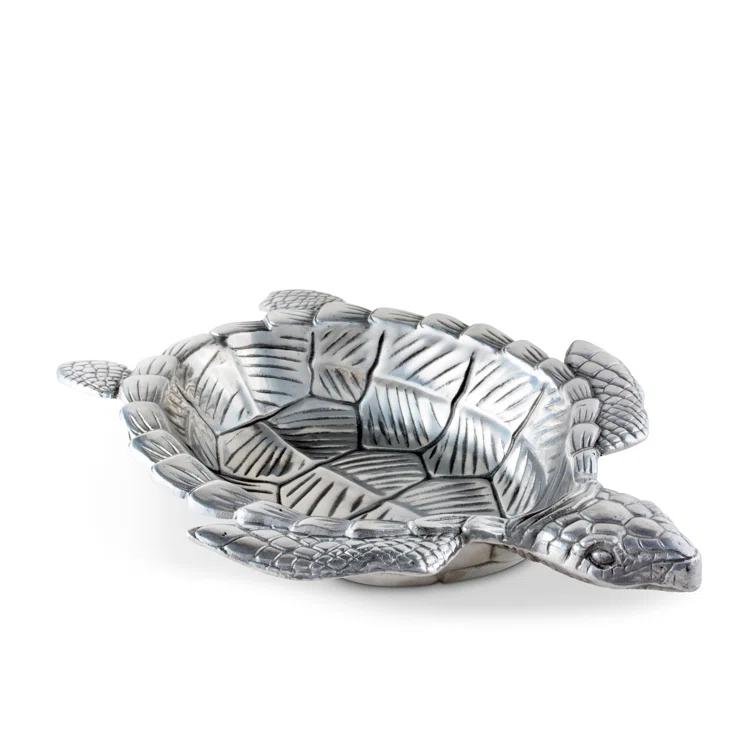 Arthur Court Designs Arthur Court Designs Coastal Aluminum Serving Bowl