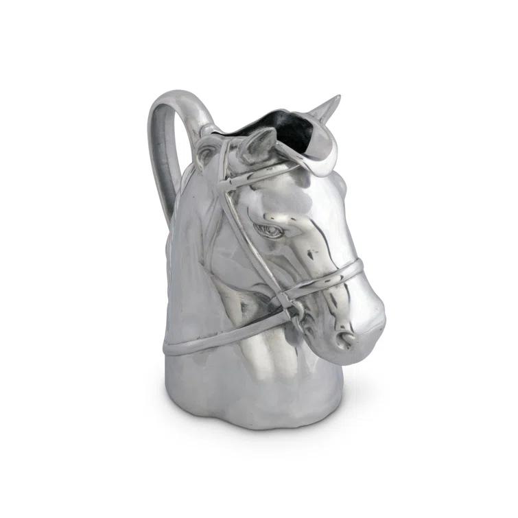Arthur Court Designs Equestrian Thoroughbred Pitcher