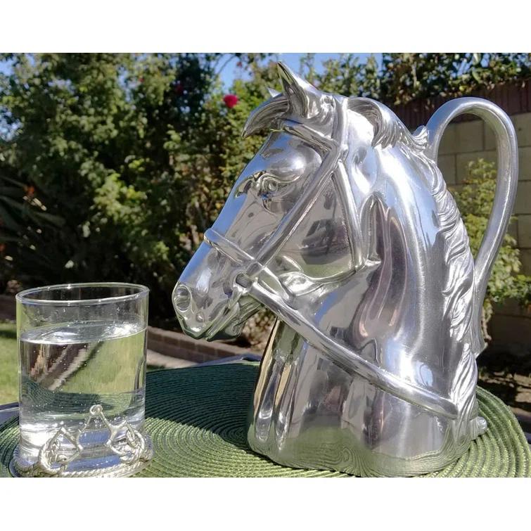 Arthur Court Designs Equestrian Thoroughbred Pitcher
