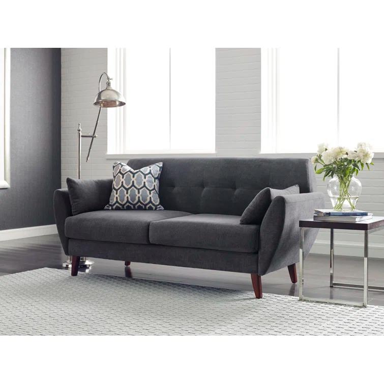 Serta Artesia Midcentury Modern Sofa with Tapered Legs