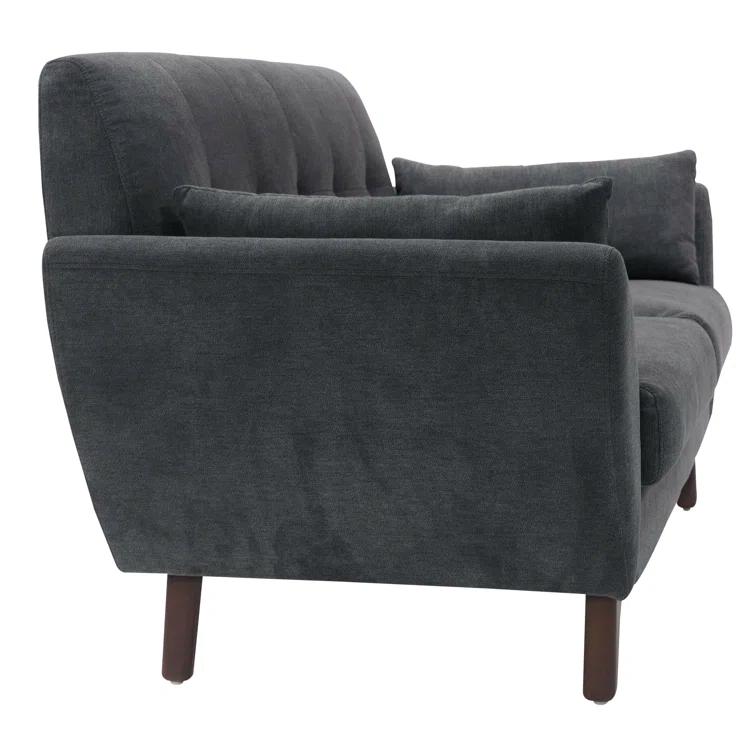 Serta Artesia Midcentury Modern Sofa with Tapered Legs
