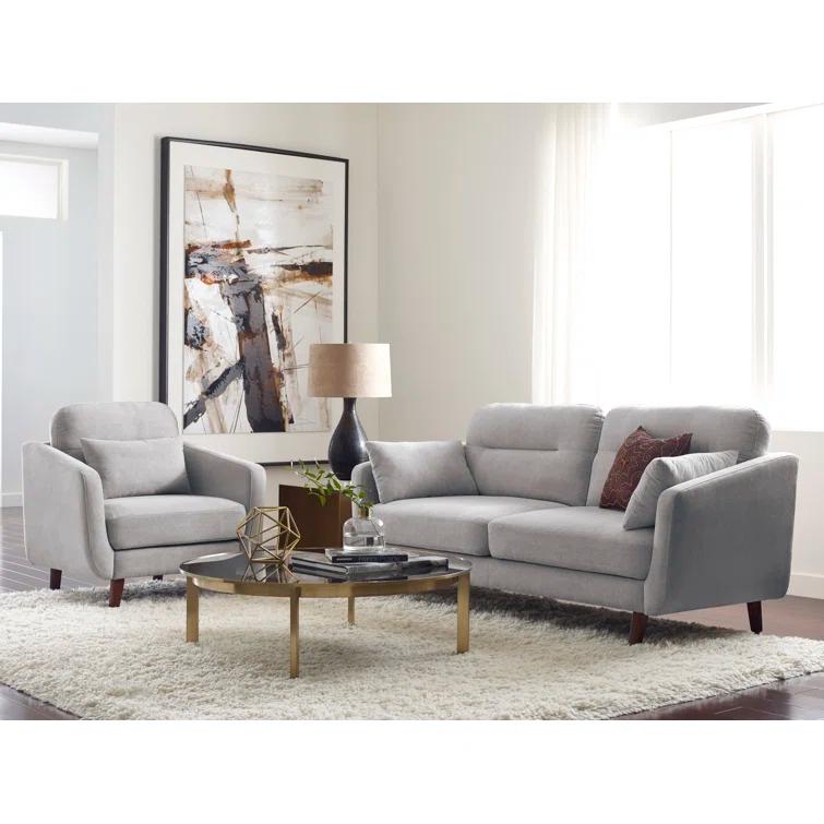 Serta Sierra 73" Linen Flared Arm Sofa