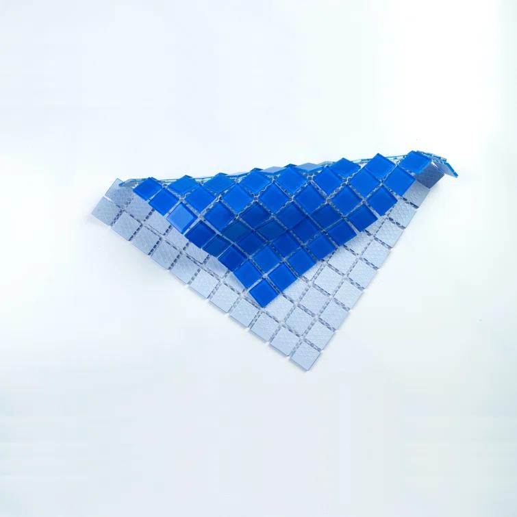 WS Tiles® 1" x 1" Straight Edge Glass Mosaic Tile