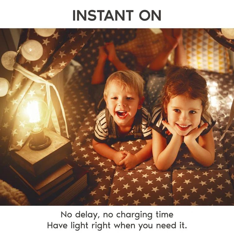 8 Watt (60 Watt Equivalent), Edison A19 LED, Dimmable Light Bulb, E26/Medium (Standard) Base