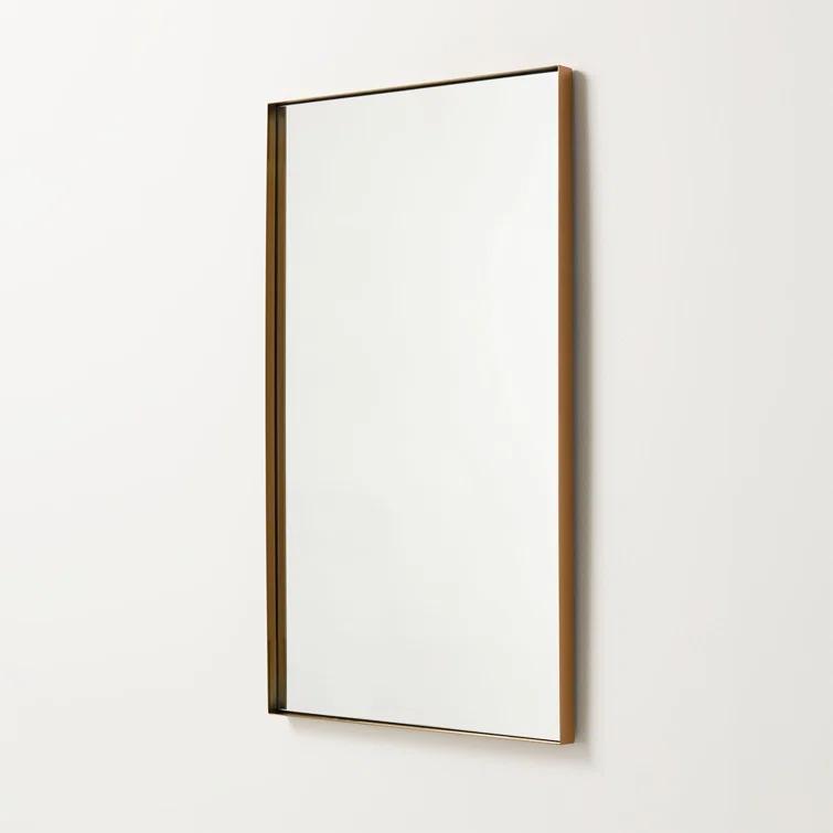 Carey Metal Flat Wall Mirror