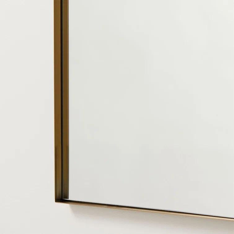 Carey Metal Flat Wall Mirror