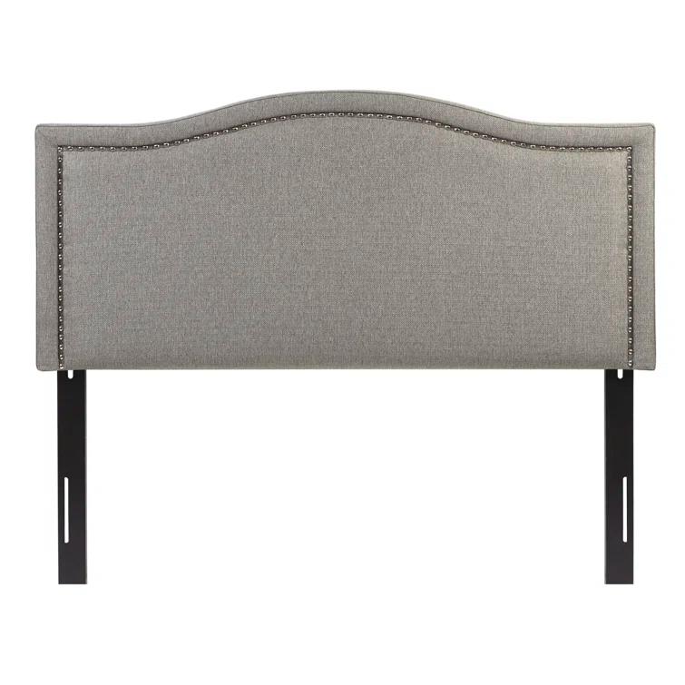 Gracie Oaks Clouchete Nadine Upholstered Nailhead Headboard