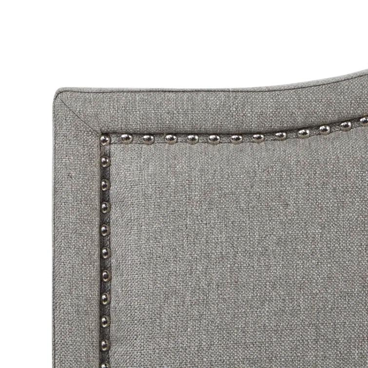 Gracie Oaks Clouchete Nadine Upholstered Nailhead Headboard