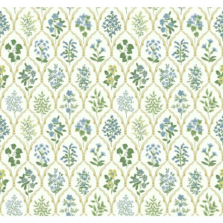 Rifle Paper Co. Hawthorne 27' x 27" Wallpaper