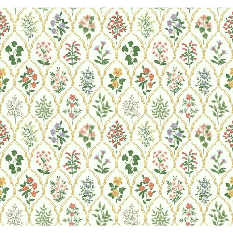 Rifle Paper Co. Hawthorne 27' x 27" Wallpaper