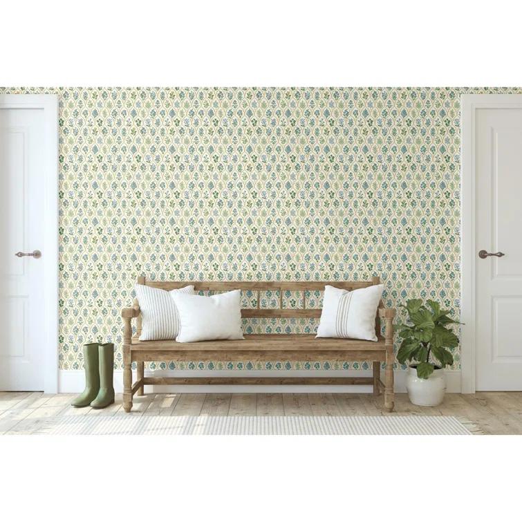 Rifle Paper Co. Hawthorne 27' x 27" Wallpaper