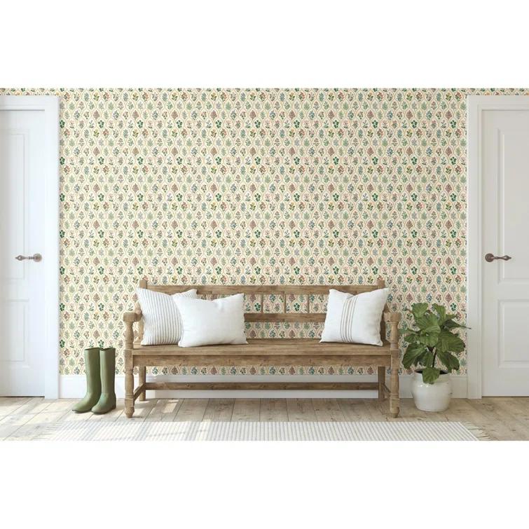 Rifle Paper Co. Hawthorne 27' x 27" Wallpaper