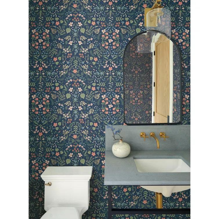 Rifle Paper Co. Wildwood 27' L x 27" W Wallpaper
