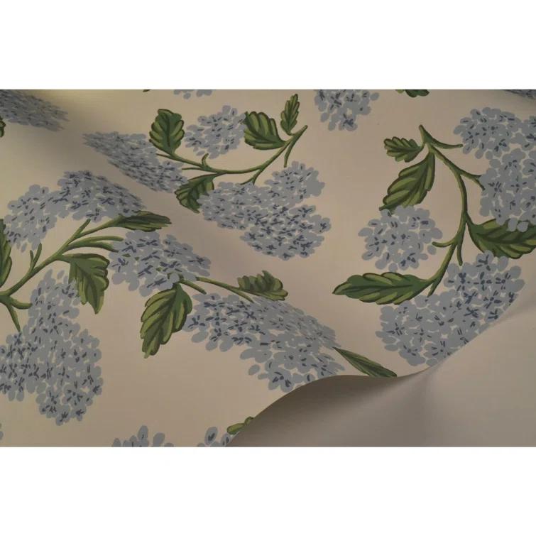 Rifle Paper Co. Hydrangea 27' x 27" Wallpaper