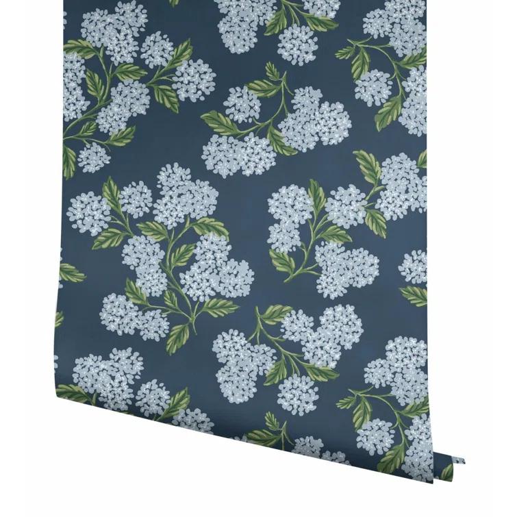 Rifle Paper Co. Hydrangea 27' x 27" Wallpaper
