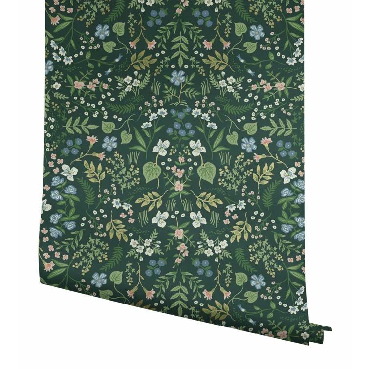 Rifle Paper Co. Wildwood 27' L x 27" W Wallpaper