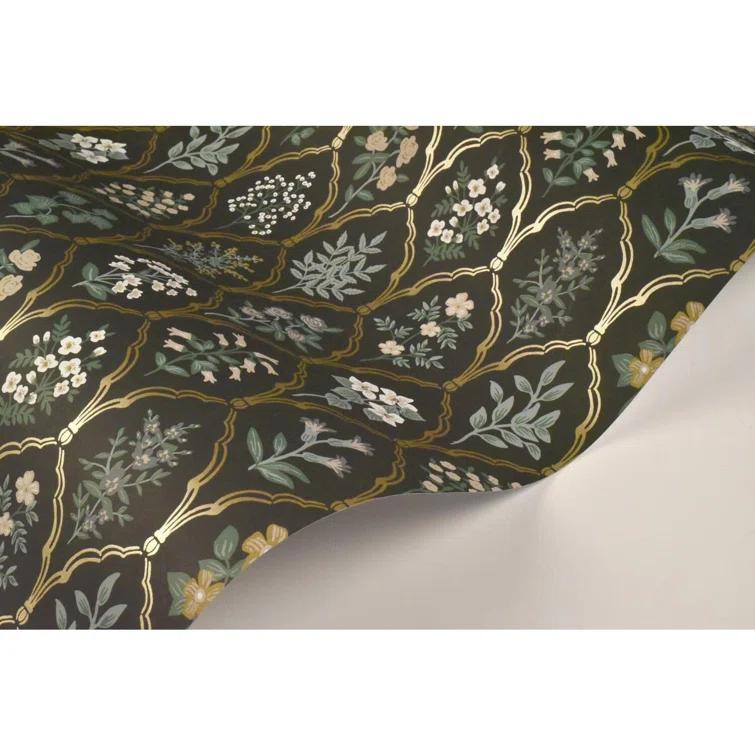 Rifle Paper Co. Hawthorne 27' x 27" Wallpaper