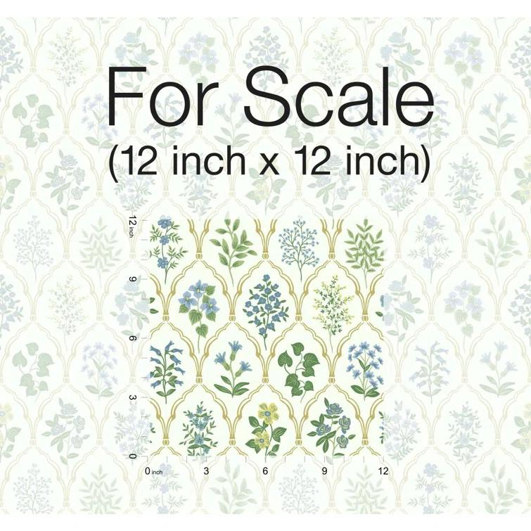 Rifle Paper Co. Hawthorne 27' x 27" Wallpaper