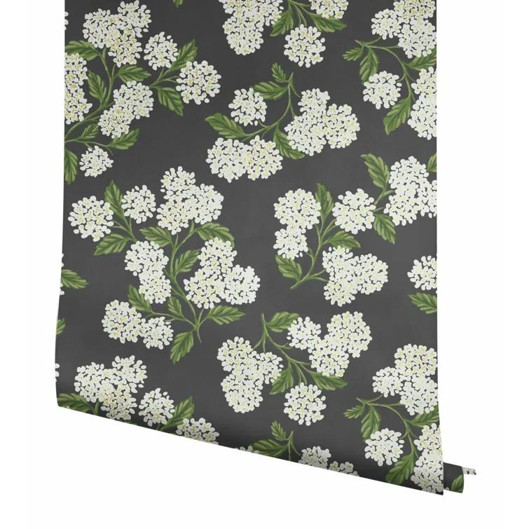 Rifle Paper Co. Hydrangea 27' x 27" Wallpaper