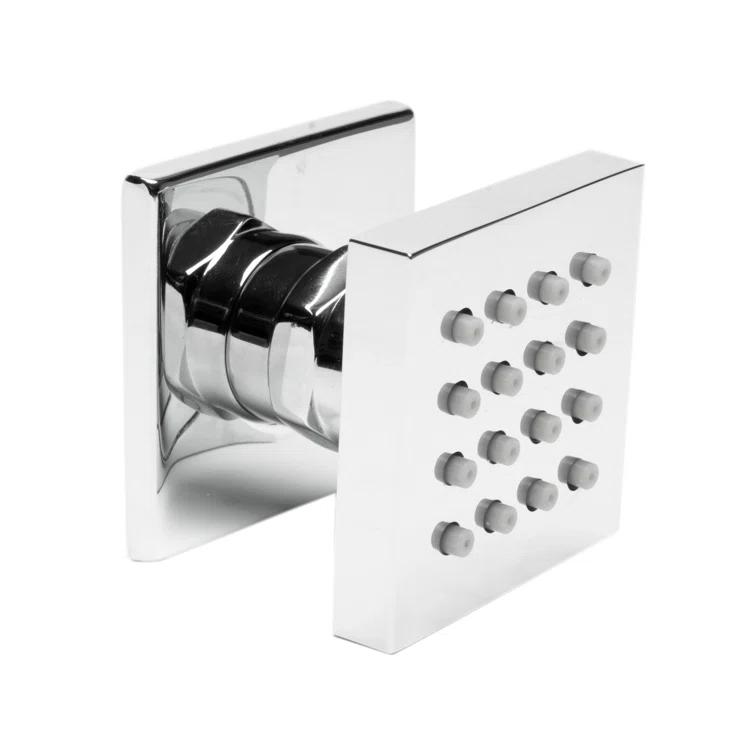 Square Adjustable Shower Body Spray