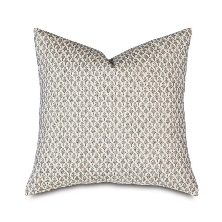 Eastern Accents Brentwood Damask Cotton Blend Reversible Throw Pillow