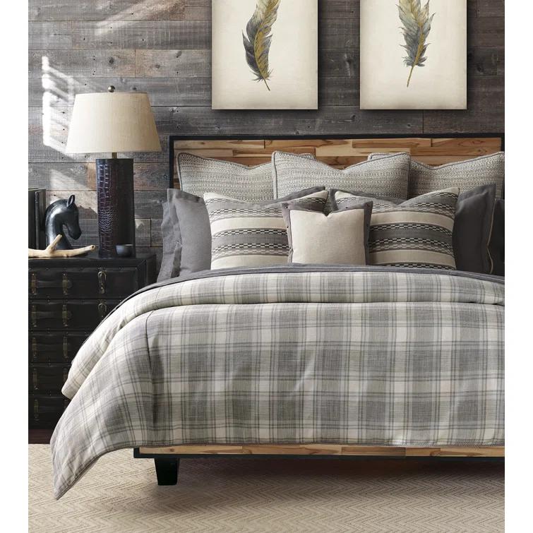 Eastern Accents Telluride Striped Wool Blend Reversible Throw Pillow