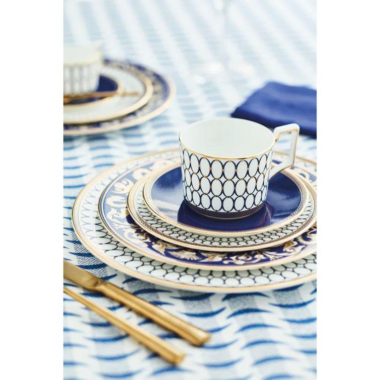 Wedgwood Renaissance Gold 5 Piece Place Setting