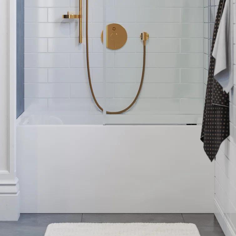 Voltaire 48" x 32" Alcove Bathtub with Apron