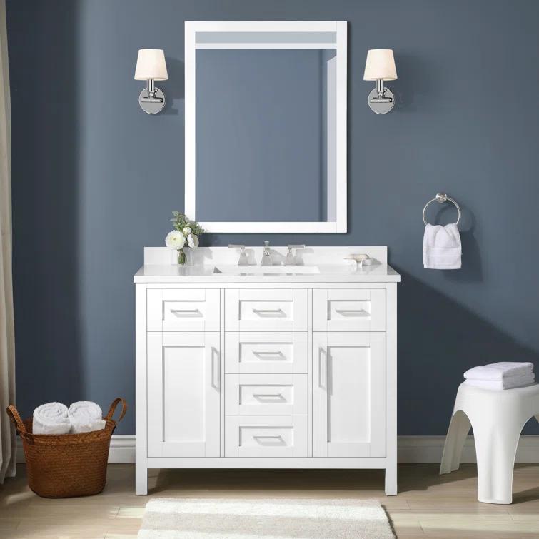 OVE Decors Tahoe 42" Single Bathroom Vanity Set with Mirror