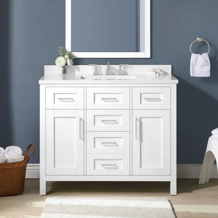 OVE Decors Tahoe 42" Single Bathroom Vanity Set with Mirror