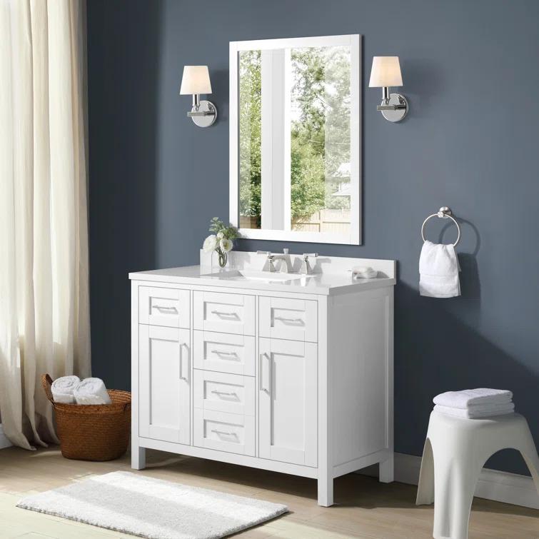 OVE Decors Tahoe 42" Single Bathroom Vanity Set with Mirror