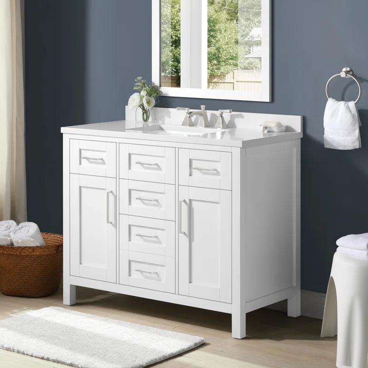 OVE Decors Tahoe 42" Single Bathroom Vanity Set with Mirror