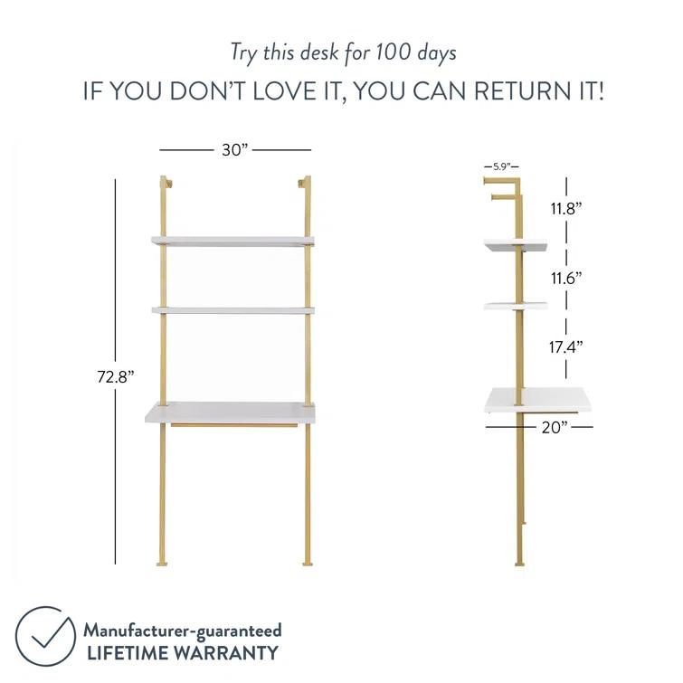 Theo Leaning/Ladder Desk