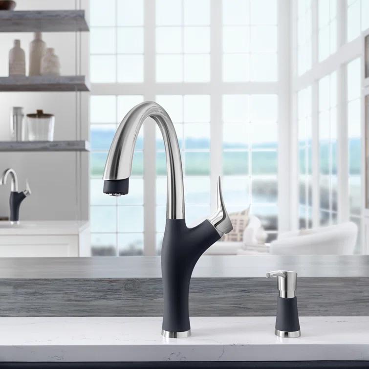 Artona Pull Down Dual Spray Kitchen Faucet