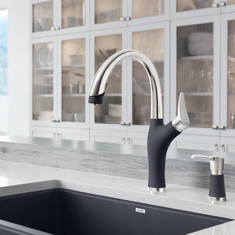 Artona Pull Down Dual Spray Kitchen Faucet