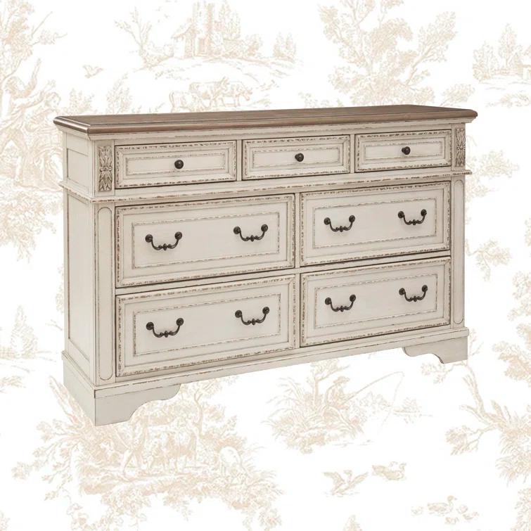 Eridani 7 Drawer Double Dresser