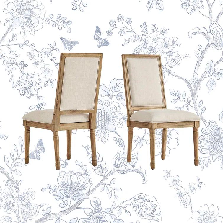 Libretto 20.5'' H Linen Upholstered Side Chair