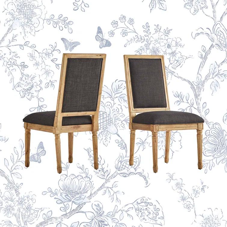 Libretto 20.5'' H Linen Upholstered Side Chair