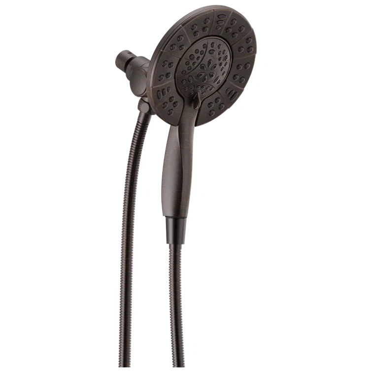 In2ition 4-Setting Dual Shower Head with Handheld Spray, Hand Shower 1.75 GPM