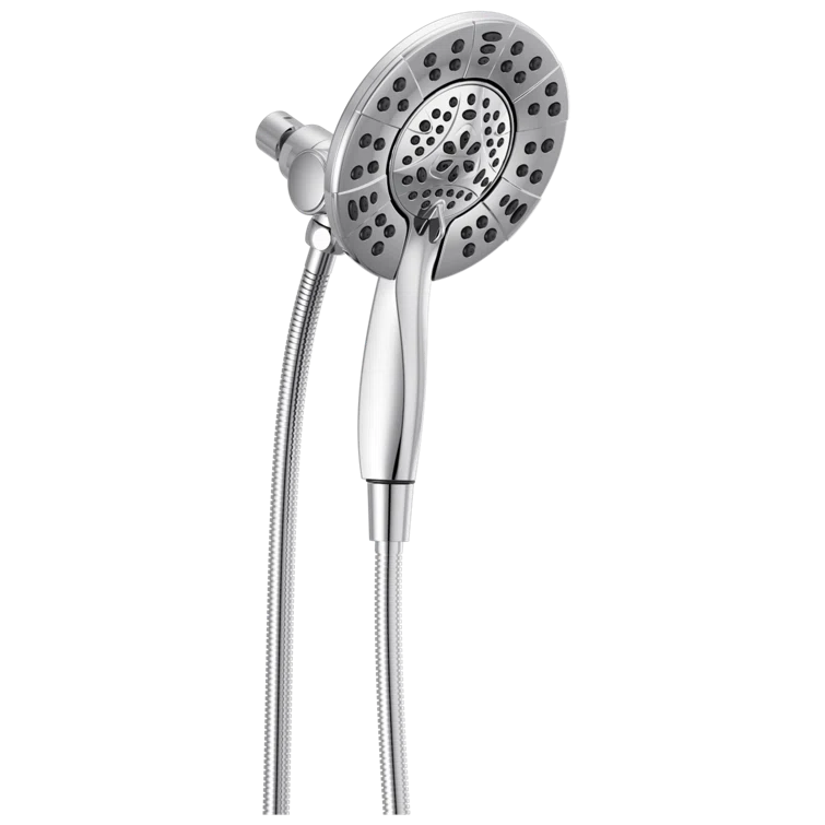 In2ition 2-in-1 Dual Hand Held Shower Head, 3-Spray Detachable Round Shower Head 1.75 GPM