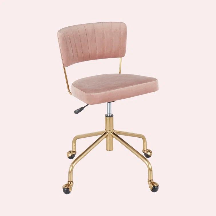 Danielburnham Velvet Task Chair