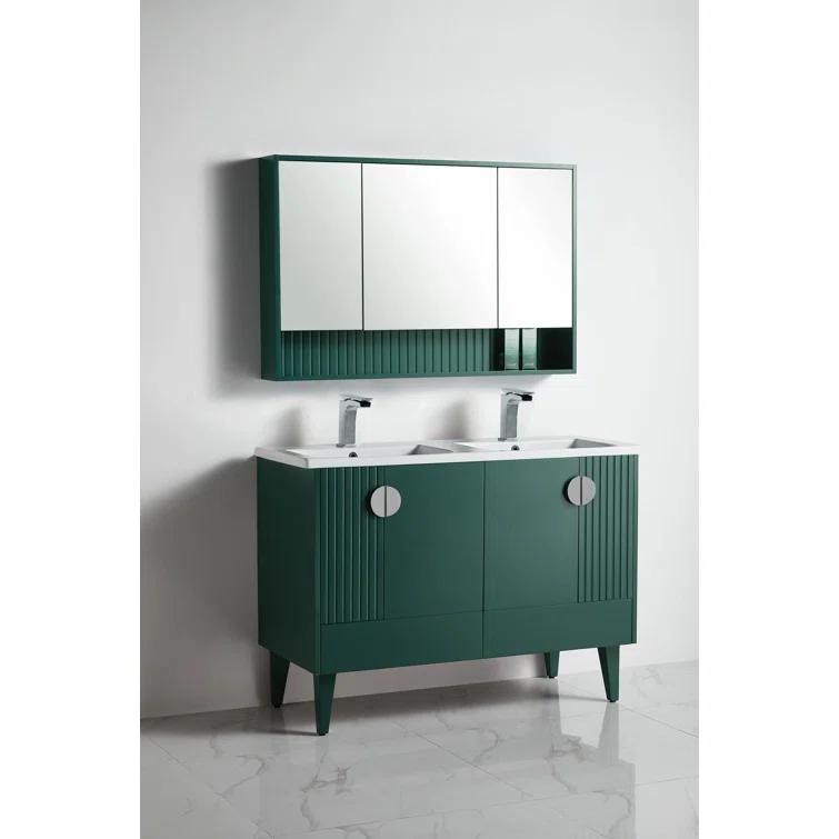 Saimah 47.25'' Double Bathroom Vanity