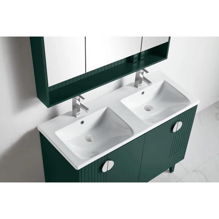 Saimah 47.25'' Double Bathroom Vanity