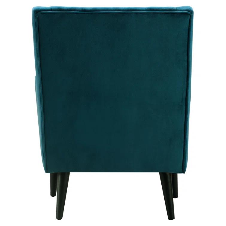 Elle Decor Celeste Tufted Velvet Accent Chair