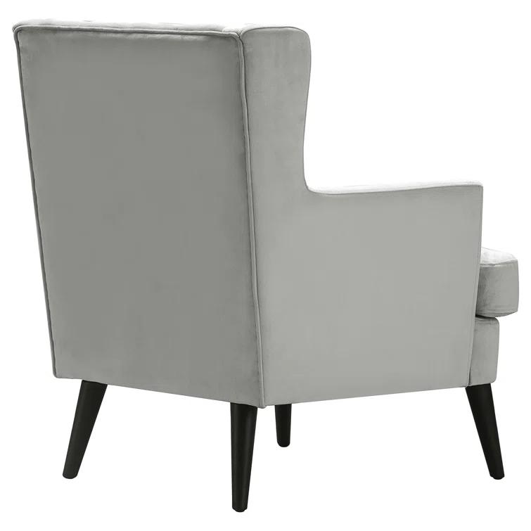 Elle Decor Celeste Tufted Velvet Accent Chair