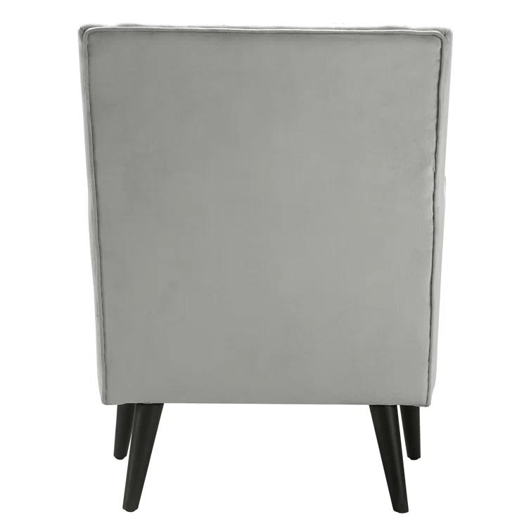 Elle Decor Celeste Tufted Velvet Accent Chair