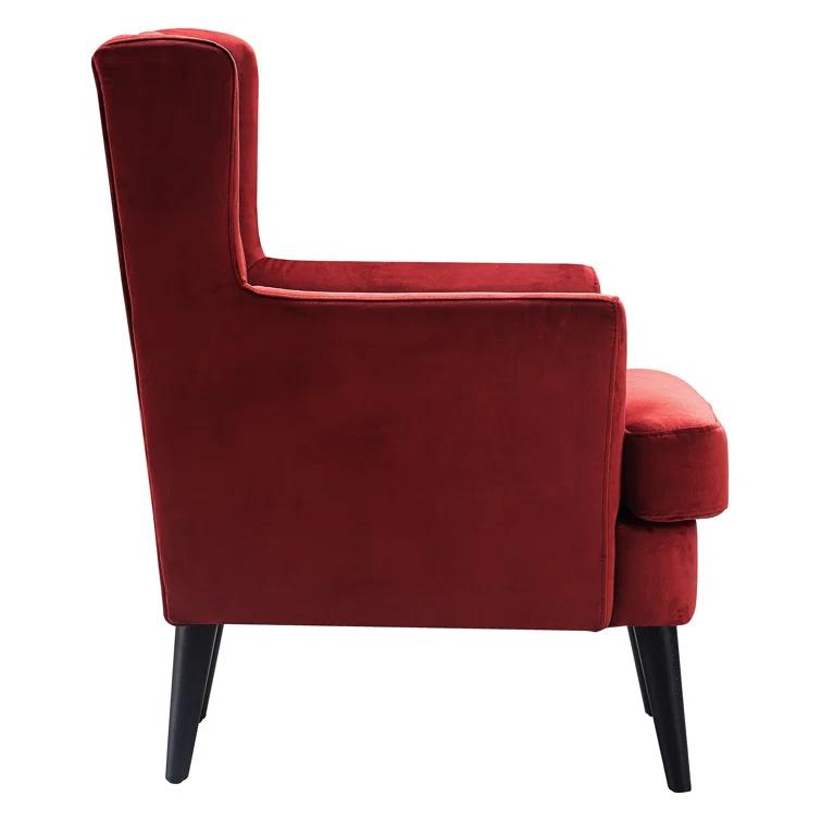 Elle Decor Celeste Tufted Velvet Accent Chair
